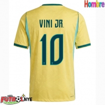 Camiseta Brasil Vinicius Junior #10 Primera Equipación Mundial 2026 manga corta